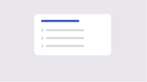 On-page nav